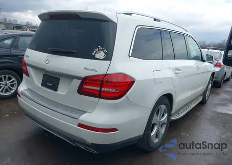 2017 Mercedes-Benz Gls450 4Matic z USA, uszkodzony, nr VIN 4JGDF6EEXHA993452
